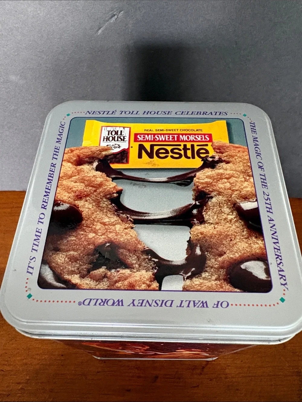 Commemorative Tin Collaboration With Nestle Tollhouse and Walt Disney World Park